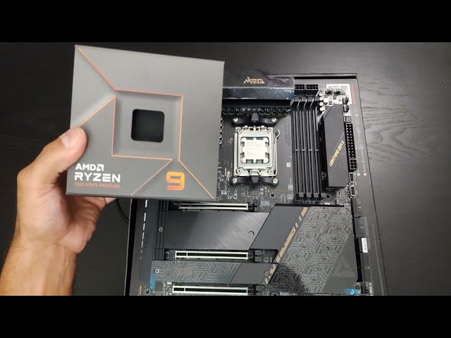 AMD Ryzen 9 7950X Unboxing and Installation   AM5