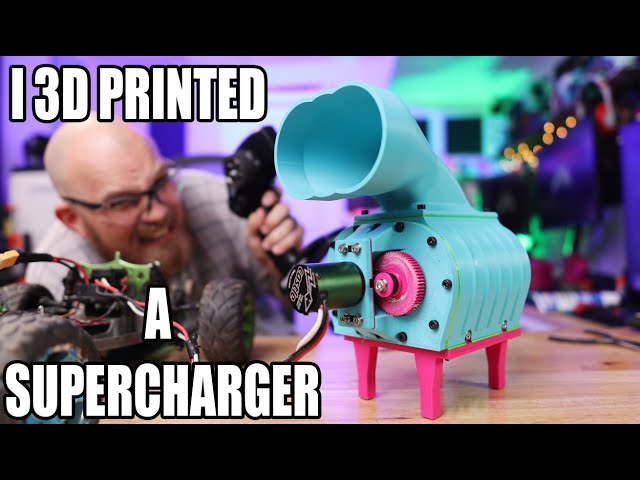 I Attached a 100,000 RPM MAX Castle Mamba to my 3D printed SUPERCHARGER..... Will it Survive?
