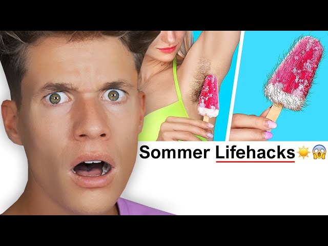 18 Sommer Lifehacks ☀️🥵