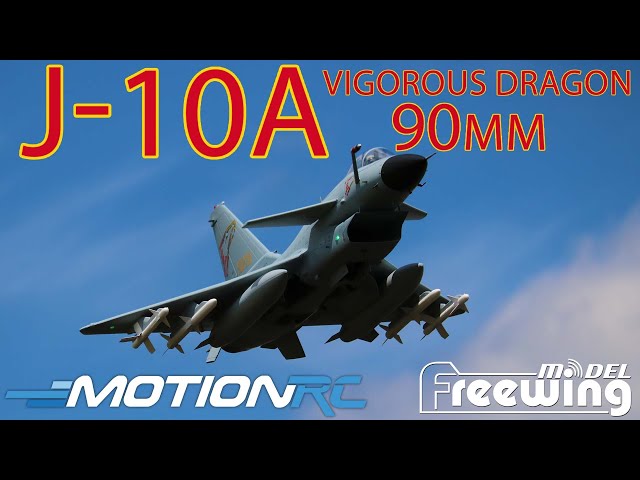 Ordnance Flight of the New Freewing 90mm J-10A EDF Jet | Motion RC