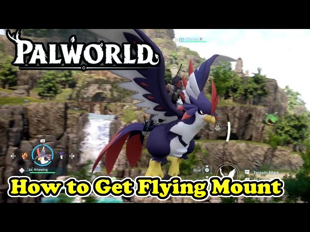 How to Get Flying Pal Mount in Palworld (Nitewing Location)