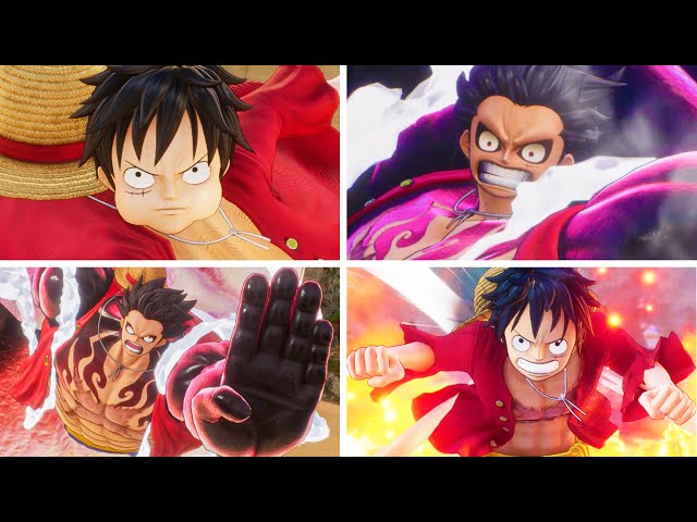 Luffy Getting All His Superpowers Scenes - One Piece Odyssey 2023