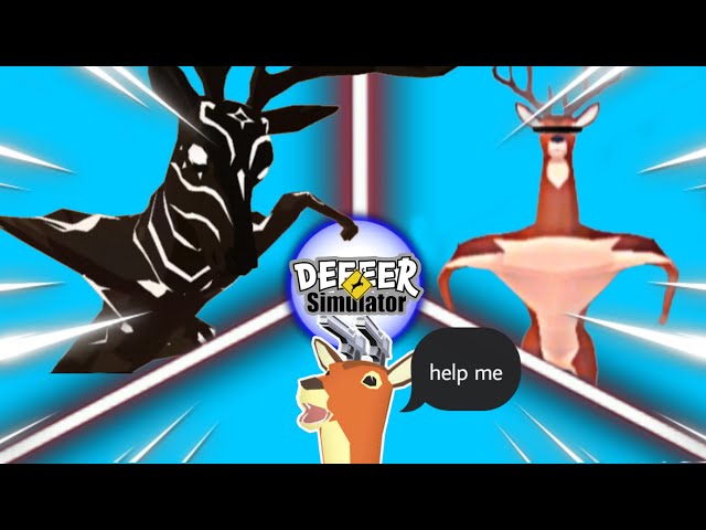 Fighting future🔮Me and a Giant deer🦌in Deer Simulator.
