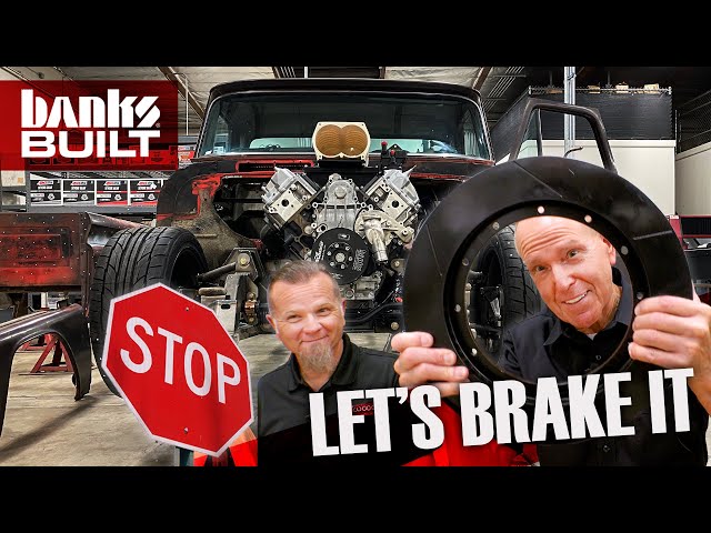 Massive brakes for our Supercharged Duramax powered '66 Chevy | BANKS BUILT Ep 24