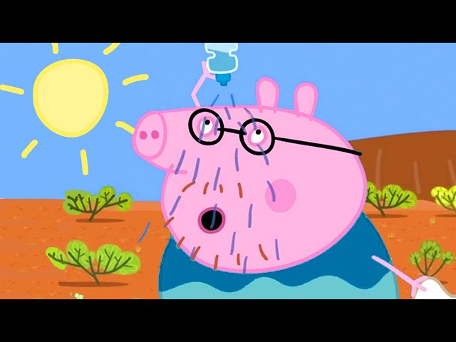 Peppa Pig Flying to the Outback - Earth Day Special