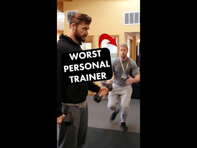 This personal trainer is the worst...