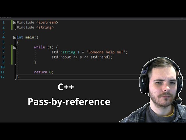 Morning Tech Talk: [C++] Pass-by-Reference