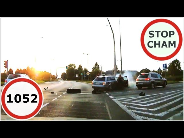 Stop Cham #1052 - Niebezpieczne i chamskie sytuacje na drogach