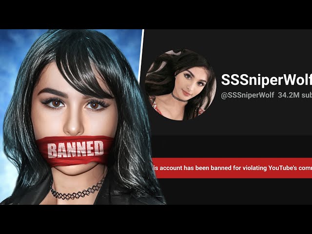 SSSniperwolf BANNED From Youtube?!?!?  (18+)