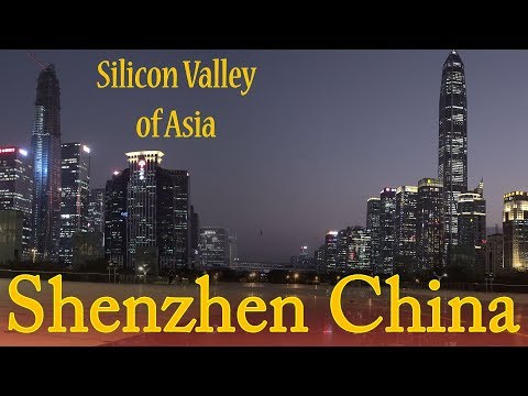 Shenzhen China 4K - Fifth Most Populous City in China