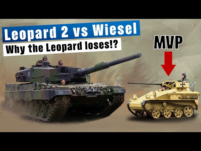 Leopard 2 vs Wiesel: David vs Goliath?