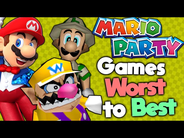 Ranking Every Mario Party Game