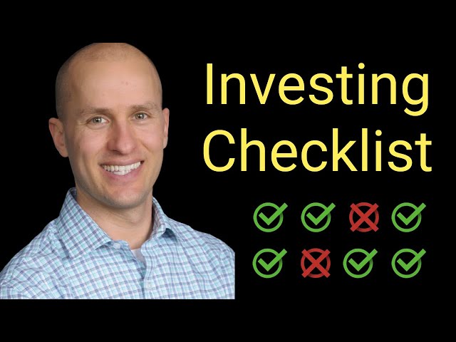 Brian Feroldi's Stock Investing Checklist: A Step By Step Guide