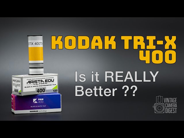 Kodak Tri-X 400 - Is it REALLY better??