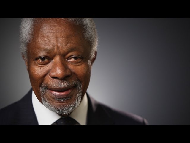 Kofi Annan: The World I'm Working To Create