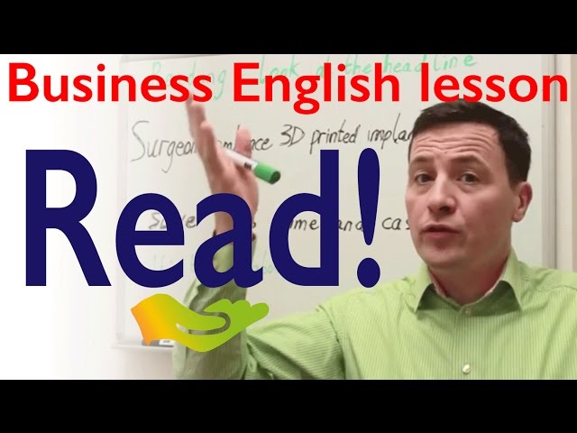 Read Anything! English lesson