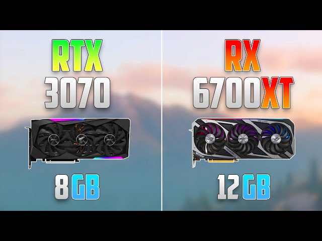 RX 6700 XT vs RTX 3070 - Who Gets the Crown?