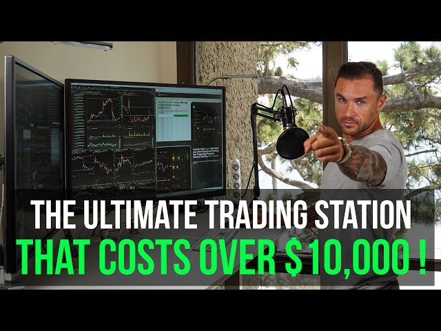 Day Trading Setup & Station with Dell 43" 4k P4317q Monitors That Costs $10,000
