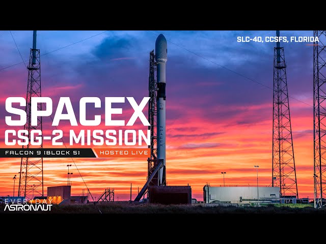 [SCRUBBED DON'T WATCH ] Watch SpaceX launch and LAND their Falcon 9 for CSG-2