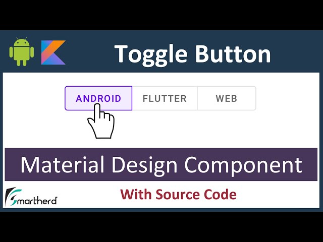 Material Toggle Button: Android Studio Tutorial (Kotlin)