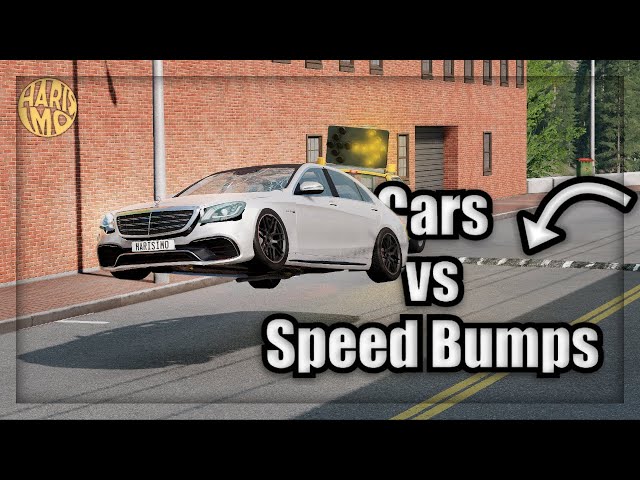 Cars vs Speed Bumps | BeamNG.drive