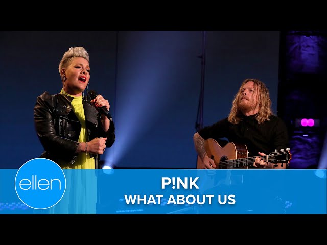 P!nk's Performs 'What About Us'