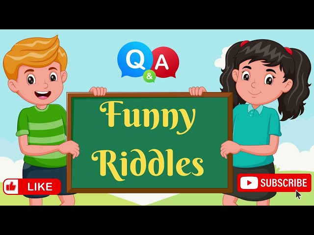Funny Riddles -  Hilarious Brain Teasers