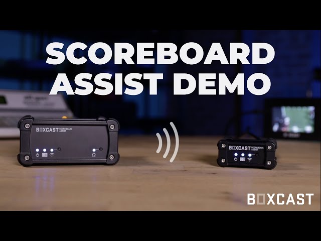 A quick look at BoxCast's Scoreboard Assist