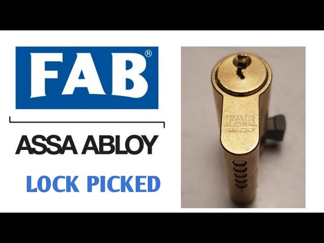 073- Lockpicking FAB ASSA ABLOY