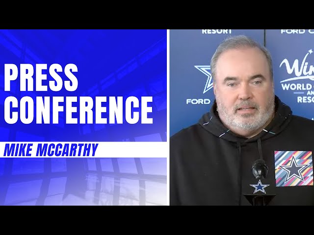 Head Coach Mike McCarthy Press Conference 11-2-23 | #DALvsPHI | Dallas Cowboys 2023