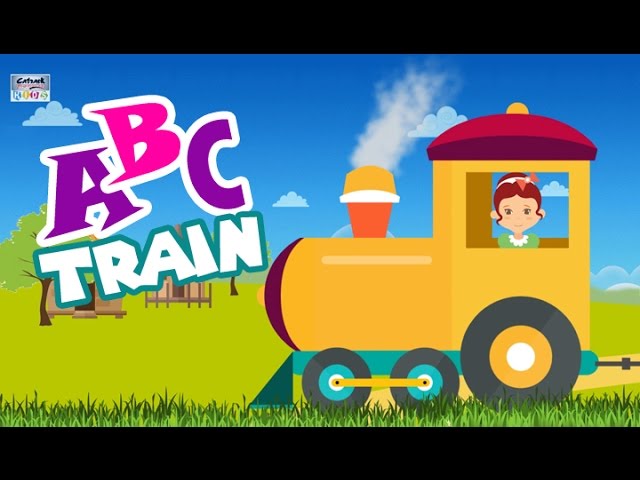 ABCD Alphabet Train For Beginners | ABC Song For Beginners | Learn ABC