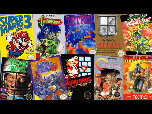 Top 300 best NES games in chronological order 1985 -1994