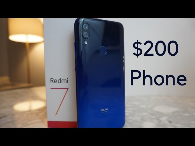 What Does a $200 Smartphone Look Like in 2020? (Redmi 7 Review)