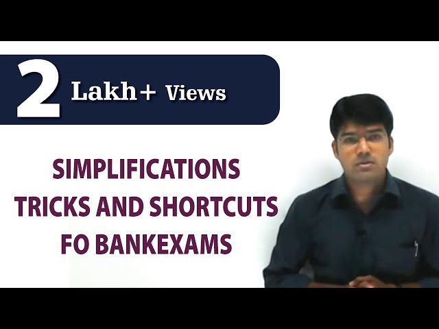 Simplification Problems for Bank Exams | Simplification Tricks and Shortcuts | Talentsprint