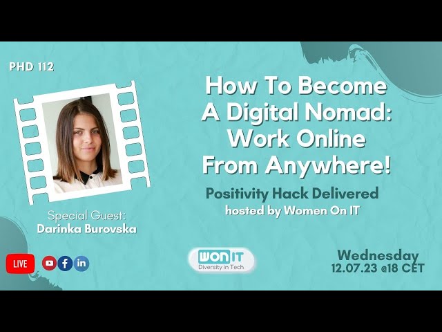 How To Become A Digital Nomad (Work Online From Anywhere!)