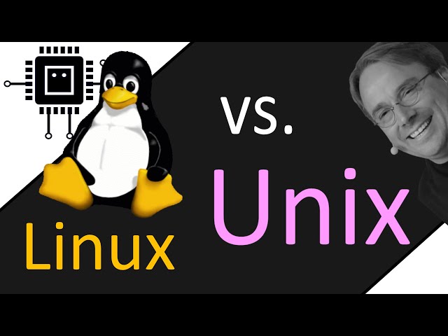 LINUX vs. UNIX | #Betriebssysteme
