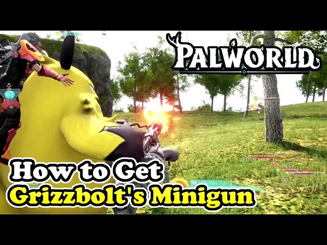 How to Get Grizzbolt's Minigun in Palworld (Grizzbolt Location)