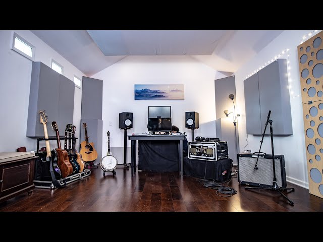 SOUNDPROOF HOME STUDIO Setup 2020 | Elevated Music (studio tour)