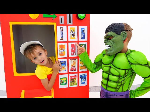 Vlad and Niki dress up costumes and play - kids toys stories