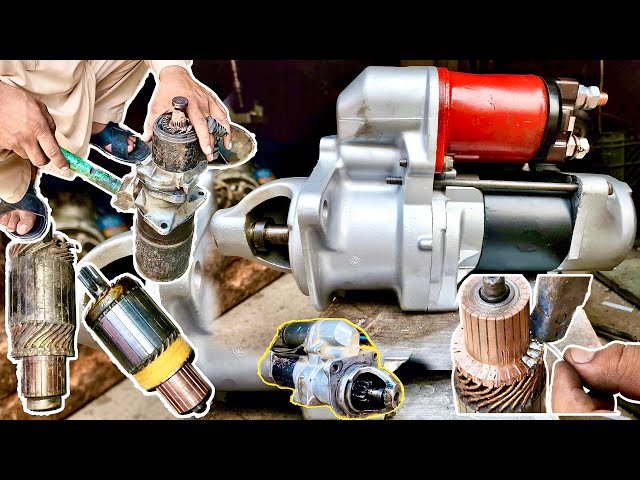 How Rewind Truck Starter Motor Body & Armature | Have you Seen Complete Restoration like This Before
