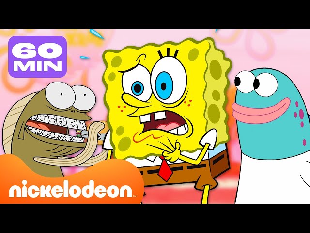 Spongebob | Fred vs Harold - Siapa Ikan Figuran yang Lebih Lucu? | Nickelodeon Bahasa