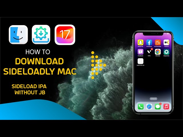 Download Sideloadly iOS 17 MAC and Sideload IPA Apps With Sideloadly Without Jailbreak Tutorial 2023