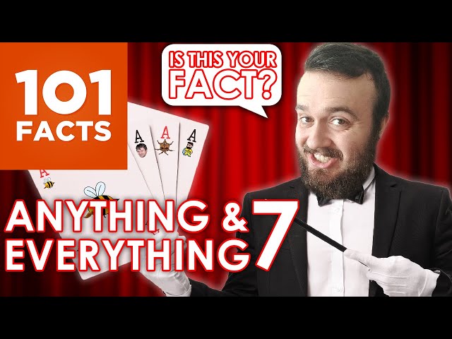 101 Facts about Anything and Everything Part 7