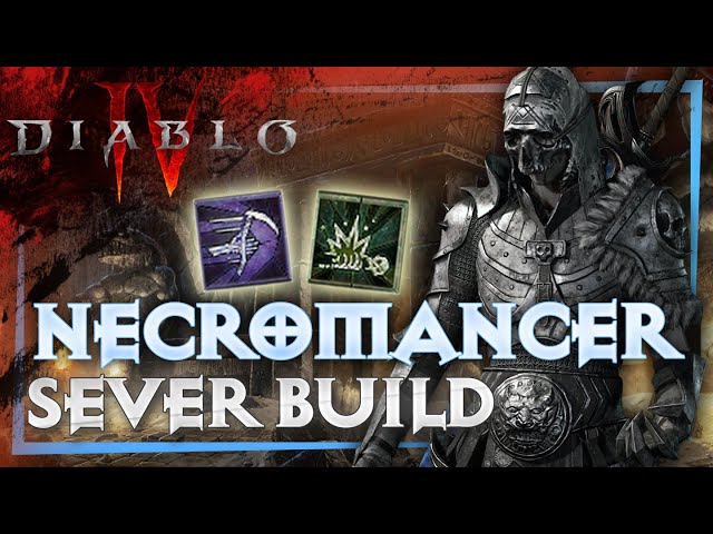 Diablo 4 - INSANE Sever Necromancer Minion Build! Level 1-50+ Endgame Guide! Easy Endgame Build!