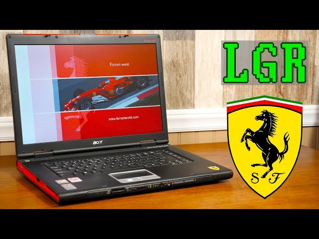 Acer Ferrari: The $2,000 Windows XP Laptop from 2005