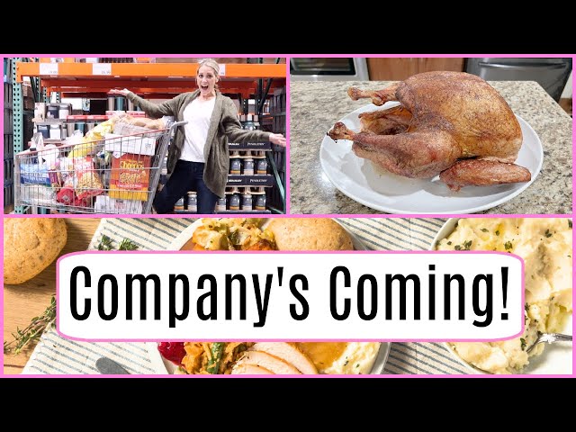 Thanksgiving Menu Plan & Grocery Hauls- Company's Coming!