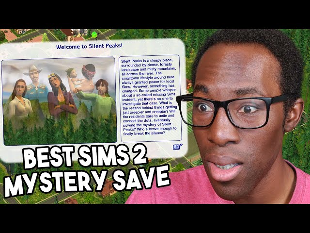 I found THE BEST sims 2 neighborhood filled with MYSTERY!