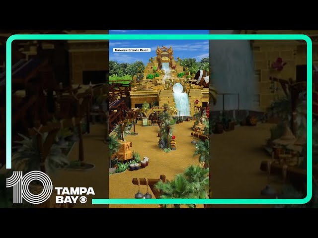 Donkey Kong Country unveiled at Super #Nintendo World at Universal Orlando Resort #shorts