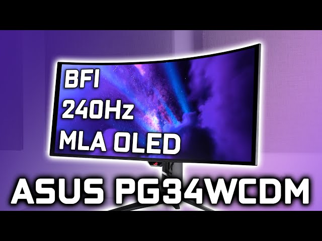 I’m in Shock - ASUS 240Hz MLA OLED w/ BFI (PG34WCDM Review)