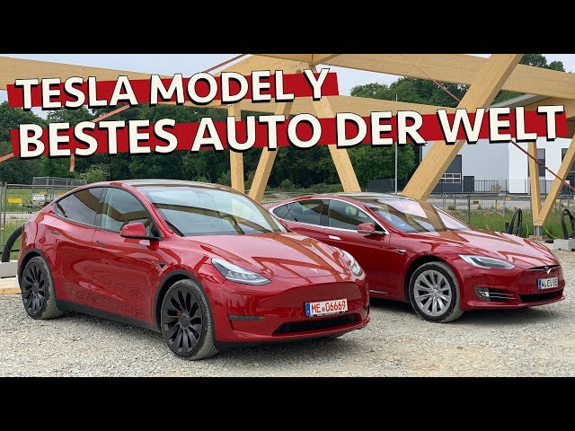 Tesla Model Y Probefahrt, Test, Fahrbericht & Vergleich mit Model S - Das beste Elektroauto der Welt